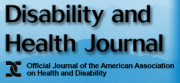 Disability and Health Journal logo