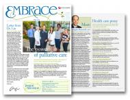 Image of Nancy Lin's EMBRACE newsletter for research retention