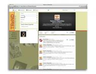 Screenshot of Tobacco Research Network on Disparities' (TReND) Twitter page showing research dissemination